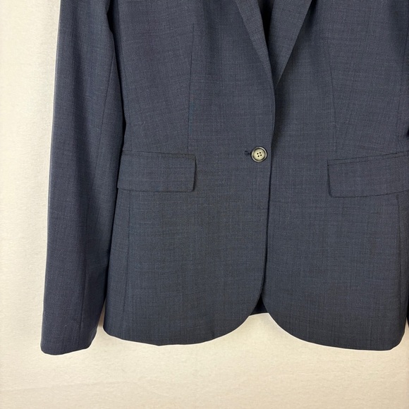 Banana Republic Classic Blue Gray Blazer Professional - Picture 2 of 6